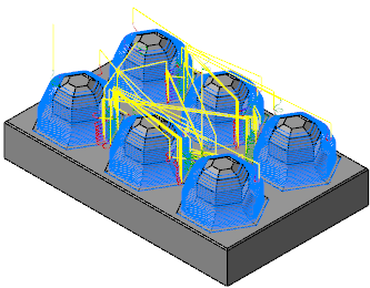 Mastercam 2021 for SOLIDWORKSの等高線ツールパス